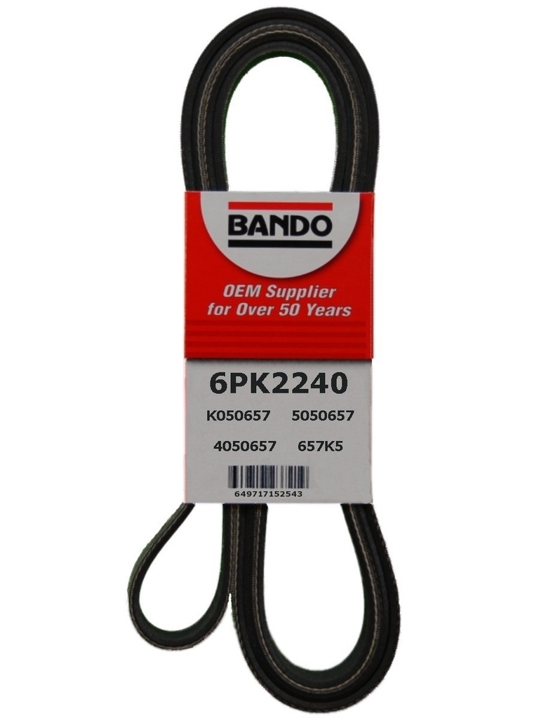 [6PK2240] Serpentine Belt Bando