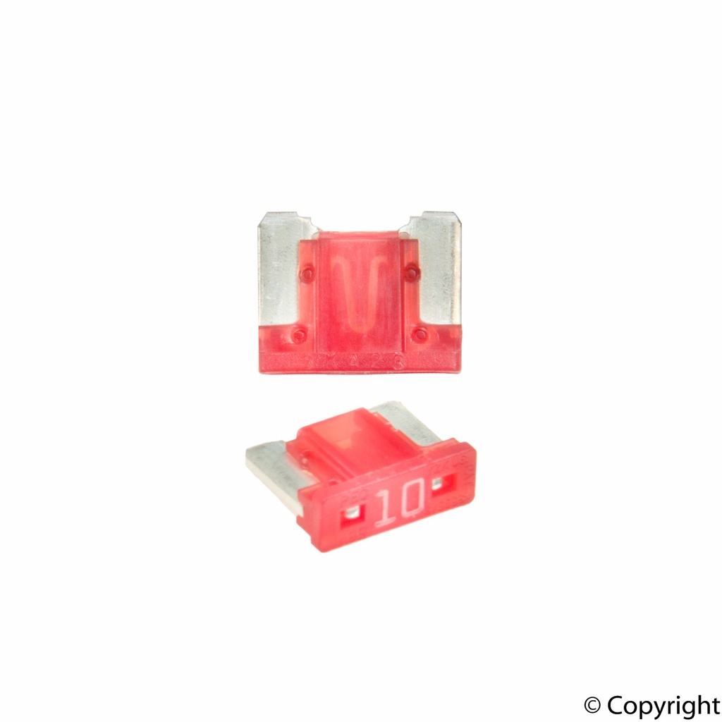 [503810] Fuse Red Low Profile 10amp Flosser