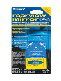 [81844] Pro Strength Mirror Adhesive 2 Part Kit Permatex